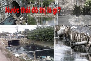 nước thải đô thị là gì