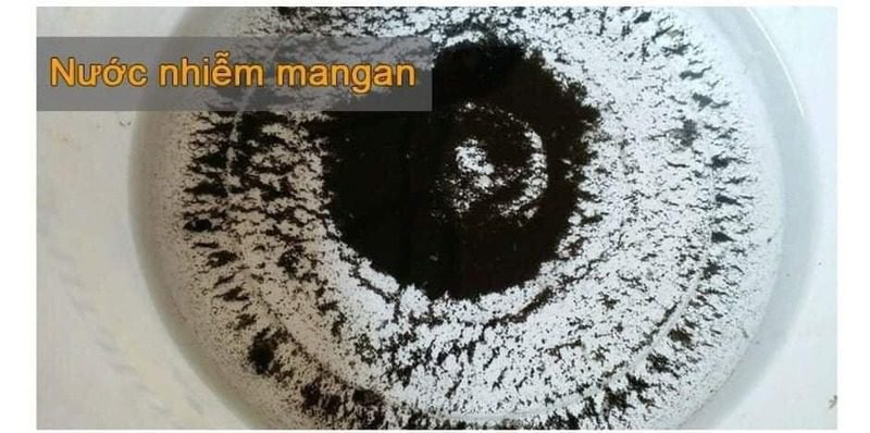 Hiện tượng nước giếng nhiễm Mangan